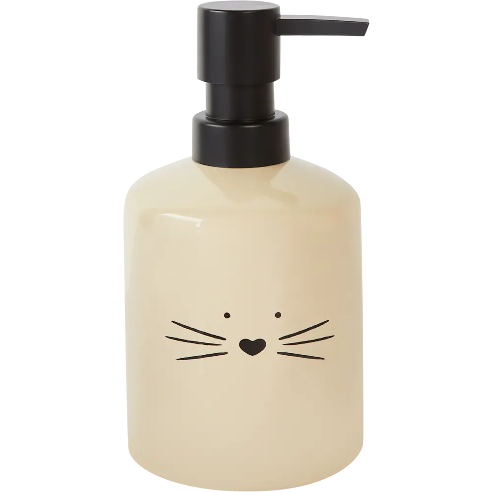 Дозатор для жидкого мыла Vidage Барсик цвет бежевый STLM-2101868 - Вид №1