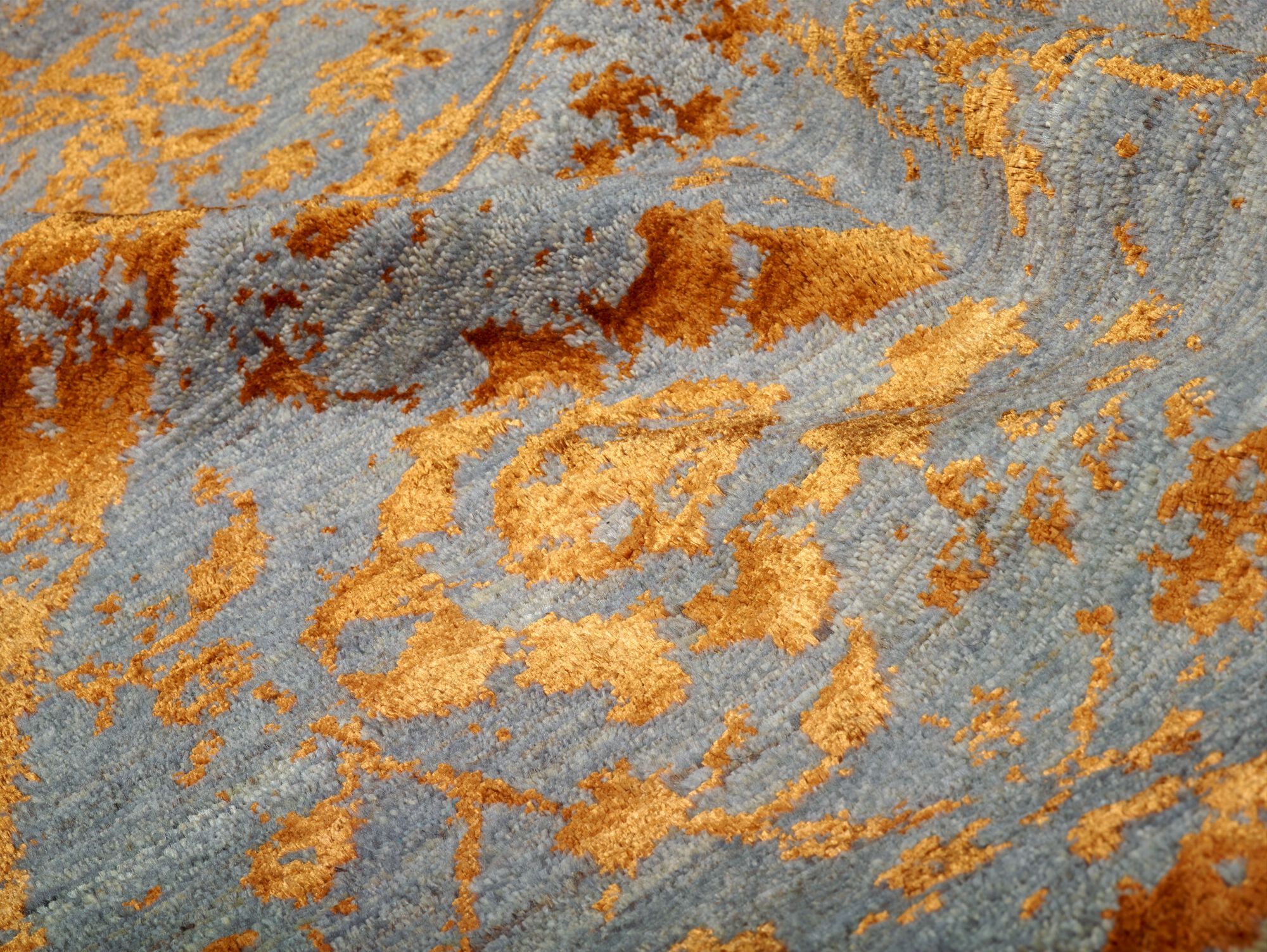 Прямоугольный ковер из шерсти и шелка Zollanvari Isfahan Classical Floral Cartouches-Designer ARCH-00144593 - Вид №2