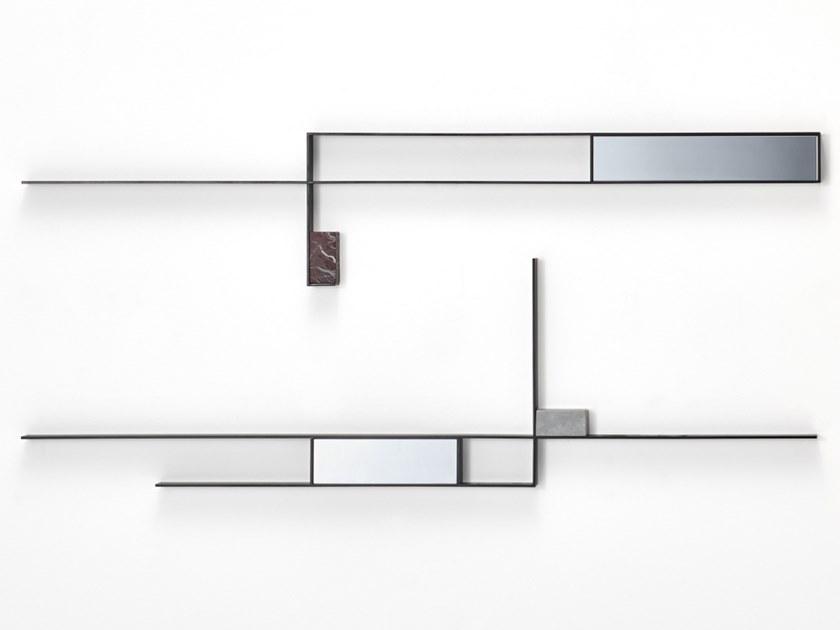 MDF Italia Стальное зеркало с настенной рамой sun-id-1463103 - Вид №1