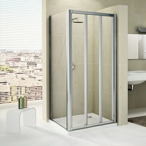 Novellini. Душевой уголок 72x72 см P+F с серебристым профилем STAR