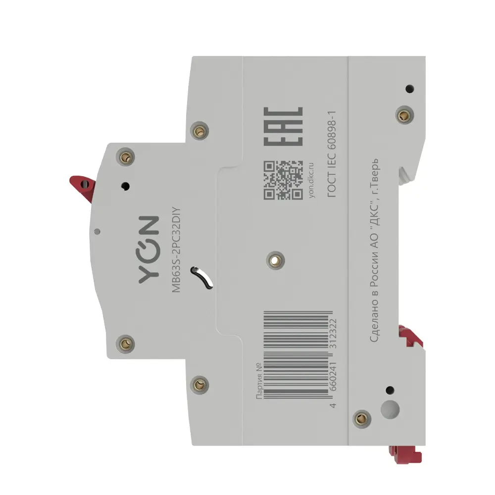 Автоматический выключатель DKC Yon 2P C32 А 4.5 кА STLM-2082681 - Вид №2