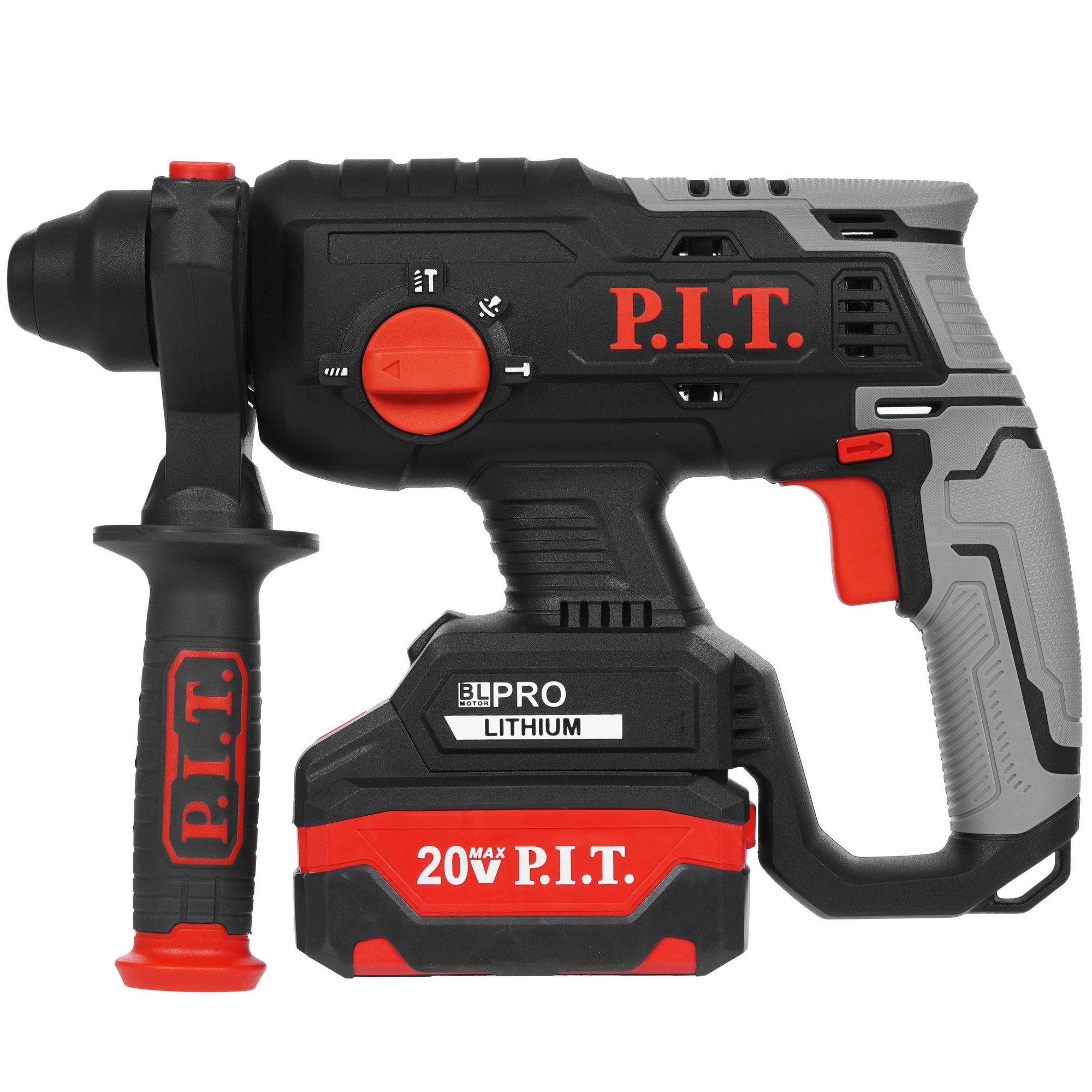 Перфоратор P.I.T. PBH20H-22B/1 OnePower 20V 9906895 PIT STDN-0091237