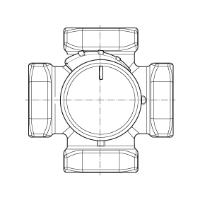1166 01 00 VRB141Насосные группы » Esbe серии VRB140  - Вид №1