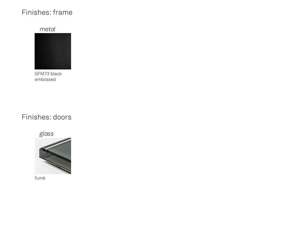 Стальная и хрустальная витрина Cattelan italia бутик ARCH-00110057 - Вид №1