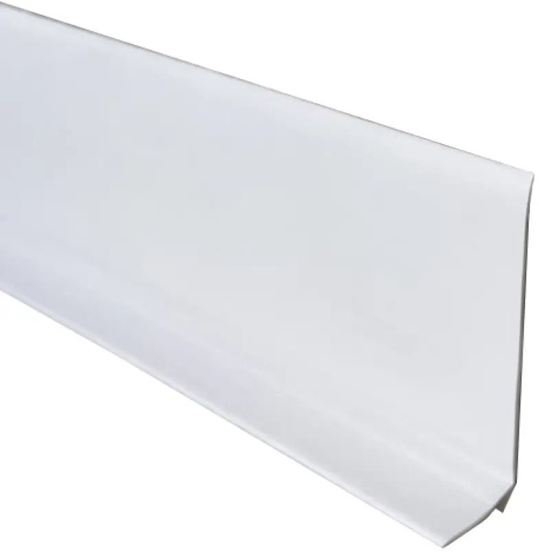 91213605 Плинтус гибкий Flex Центурион белый 3000x15x50 мм STLM-0519671