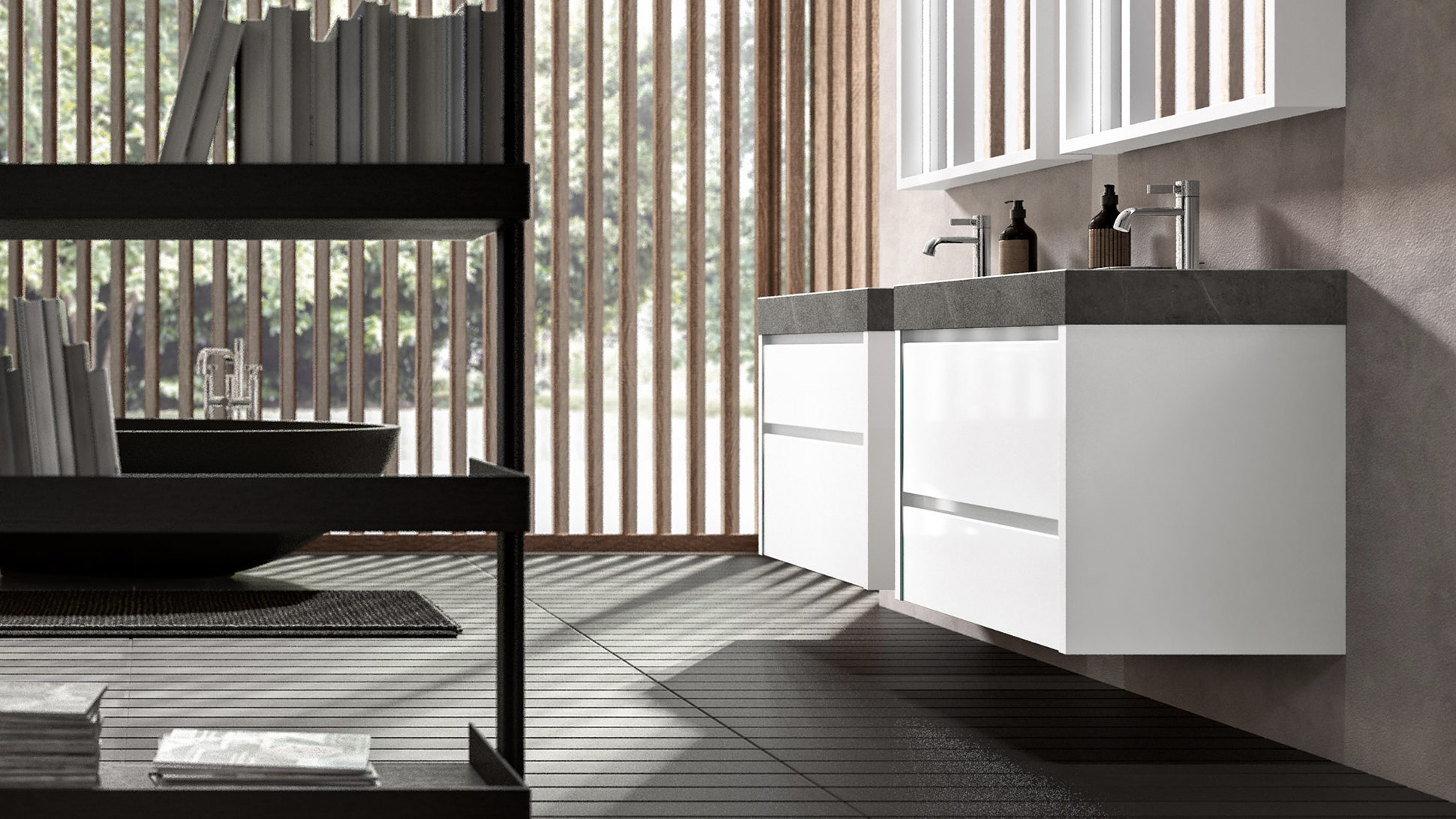 Tender lak – 07 Mastella  Tender LAK  Комплект мебели для ванной  - Вид №1