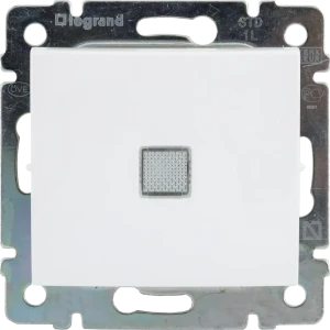 Выключатель Legrand «Valena» 1 клавиша, с подсветкой, цвет белый 10285257 STLM-2202110
