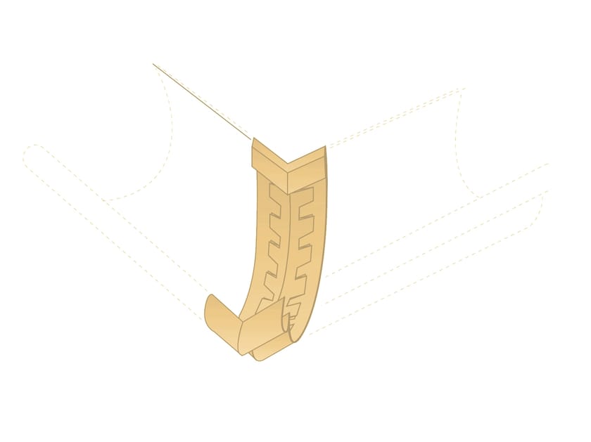 Внешний угловой желоб 125 First Corporation First Plast ARCH-00132441