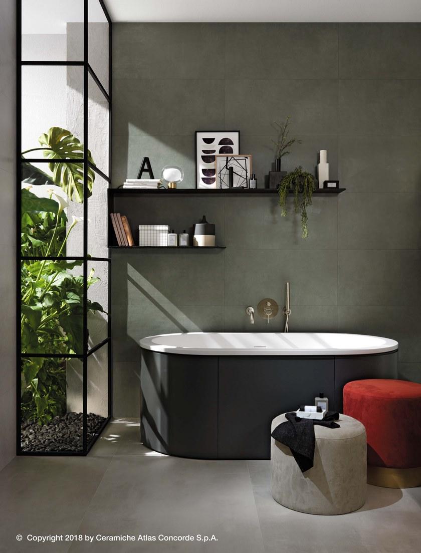 Atlas Concorde Пол из керамогранита под бетон Boost sun-id-1460894 - Вид №10