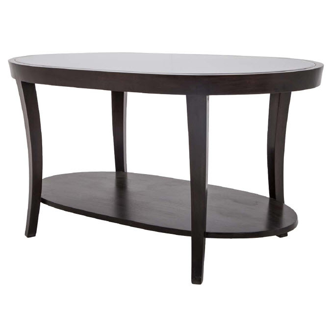 Журнальный столик черный с полкой 100 см Savina PUSHA PUSHA 062867 Черный  - Вид №1