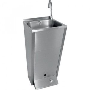 Edone Стойка для мытья рук на стене с внутренней и внешней печатью