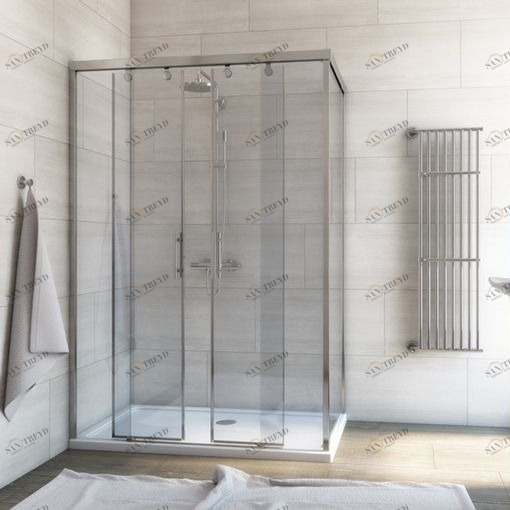 Душевая кабина 140x140 GK-865 GUTEWETTER SLIDE SQUARE 140X140GK865