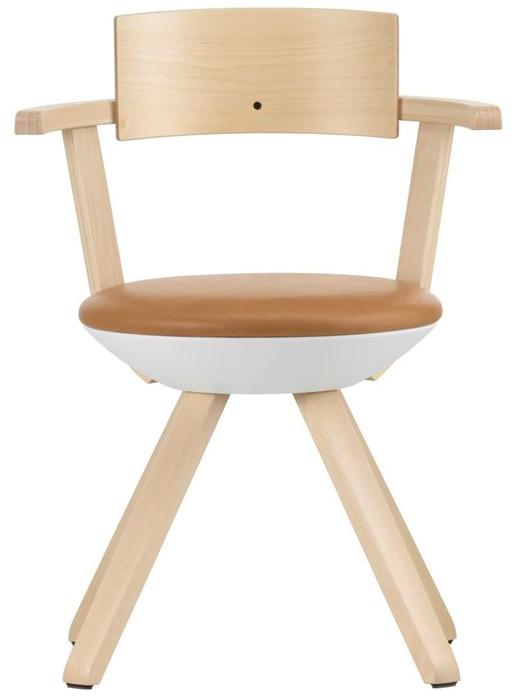 Artek Вращающееся кресло с обивкой из березы sun-id-1409502 - Вид №8