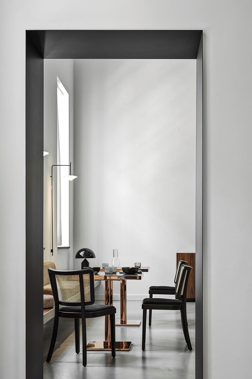 Wiener GTV Design Квадратный металлический стол sun-id-1371133 - Вид №2