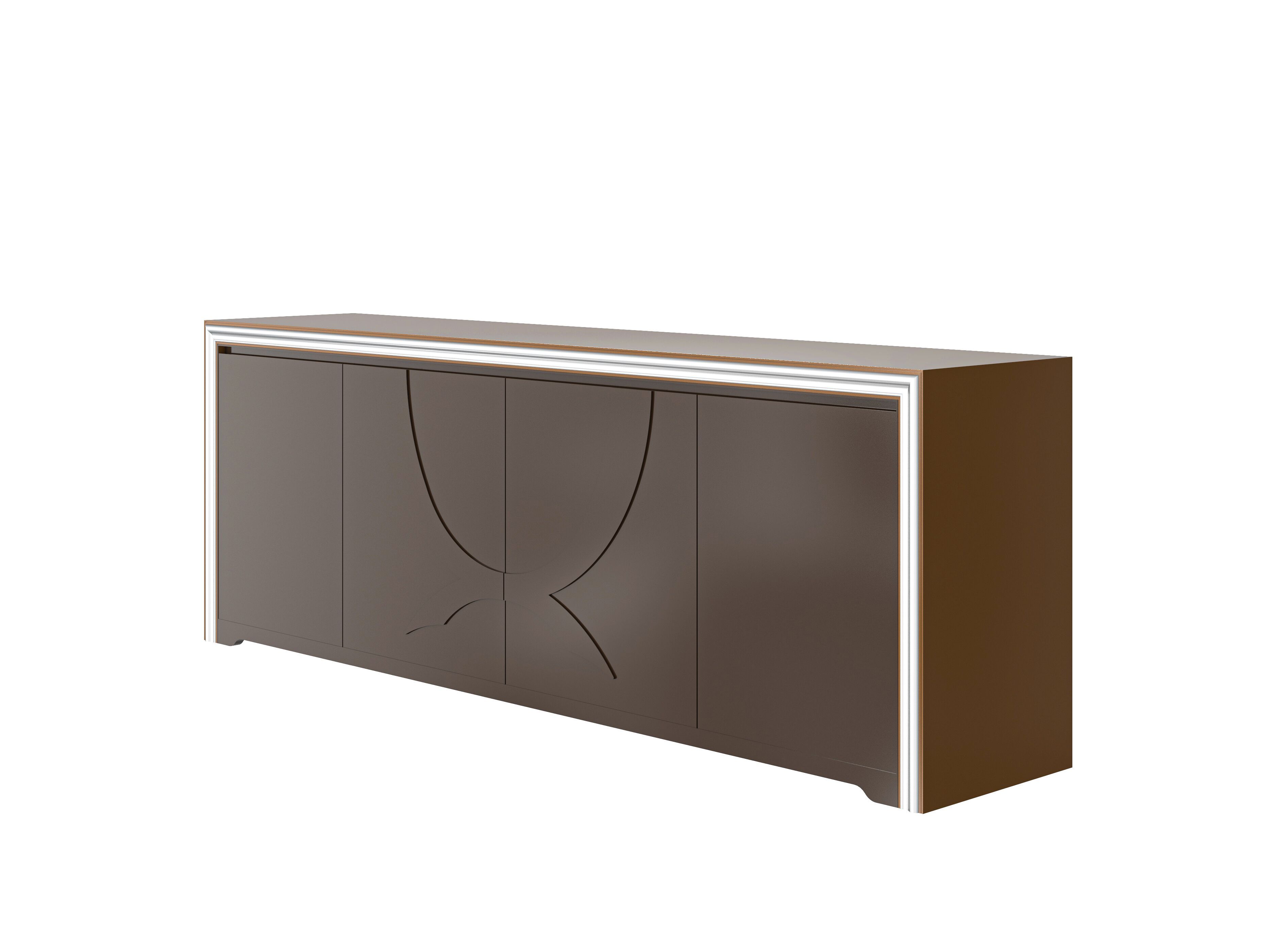 Шкаф из бука с распашными створками Modenese Luxury Interiors 21106 ARCH-00044737 - Вид №1