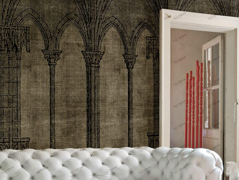 Wall&decò Оптическая иллюзия Contemporary wallpaper 2012 sun-id-1377657