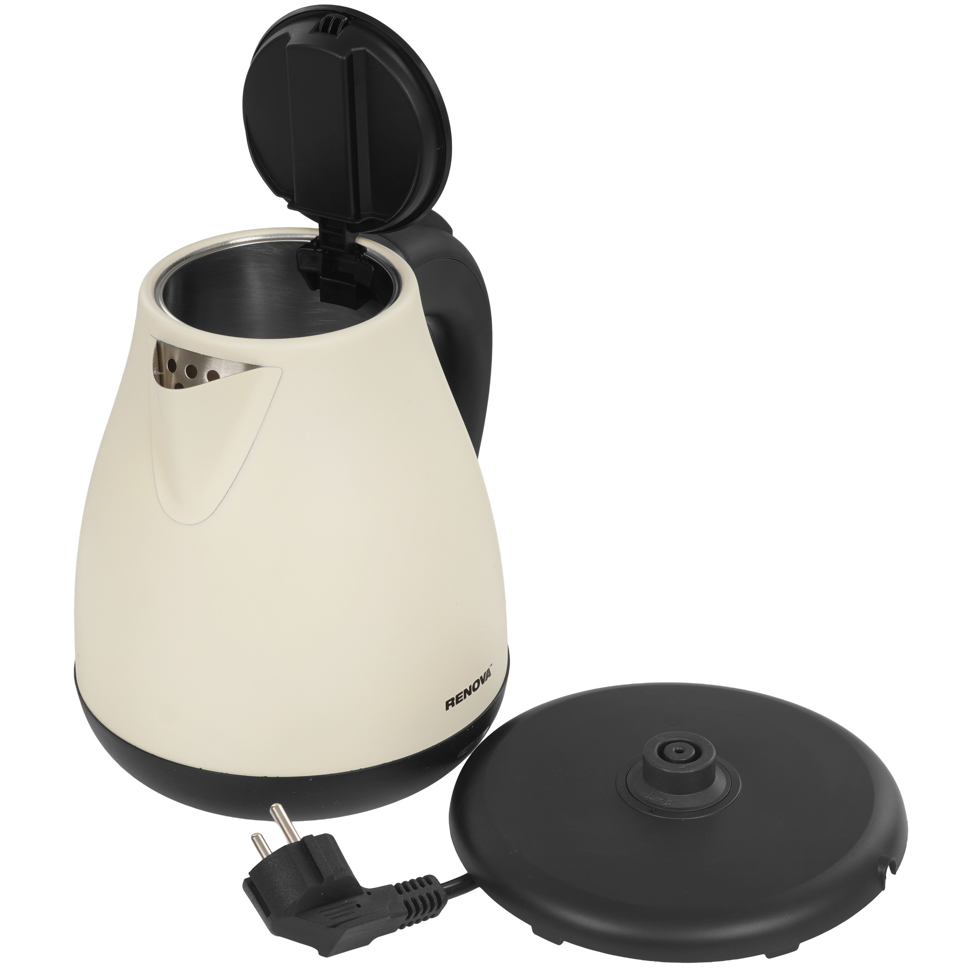 9182160 Электрочайник Renova KT17S-06W бежевый STDN-0121564 - Вид №4