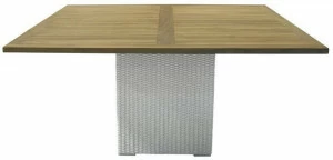 Il Giardino di Legno Квадратный садовый стол из синтетического волокна Sentosa 4418