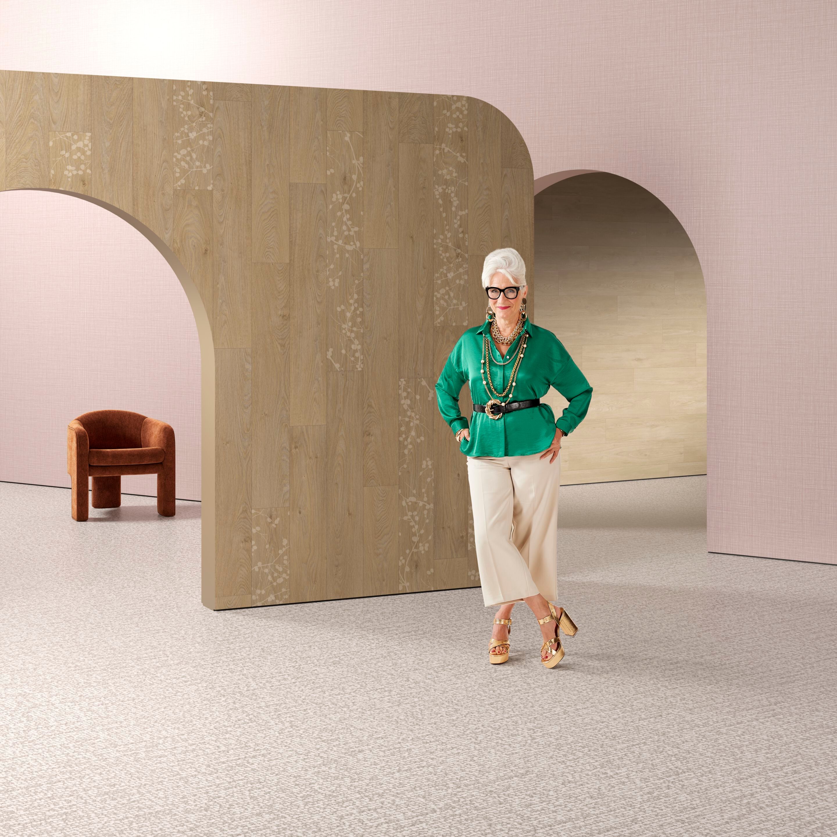 Упругий пол gerflor разнородные полы ARCH-00130226 - Вид №7