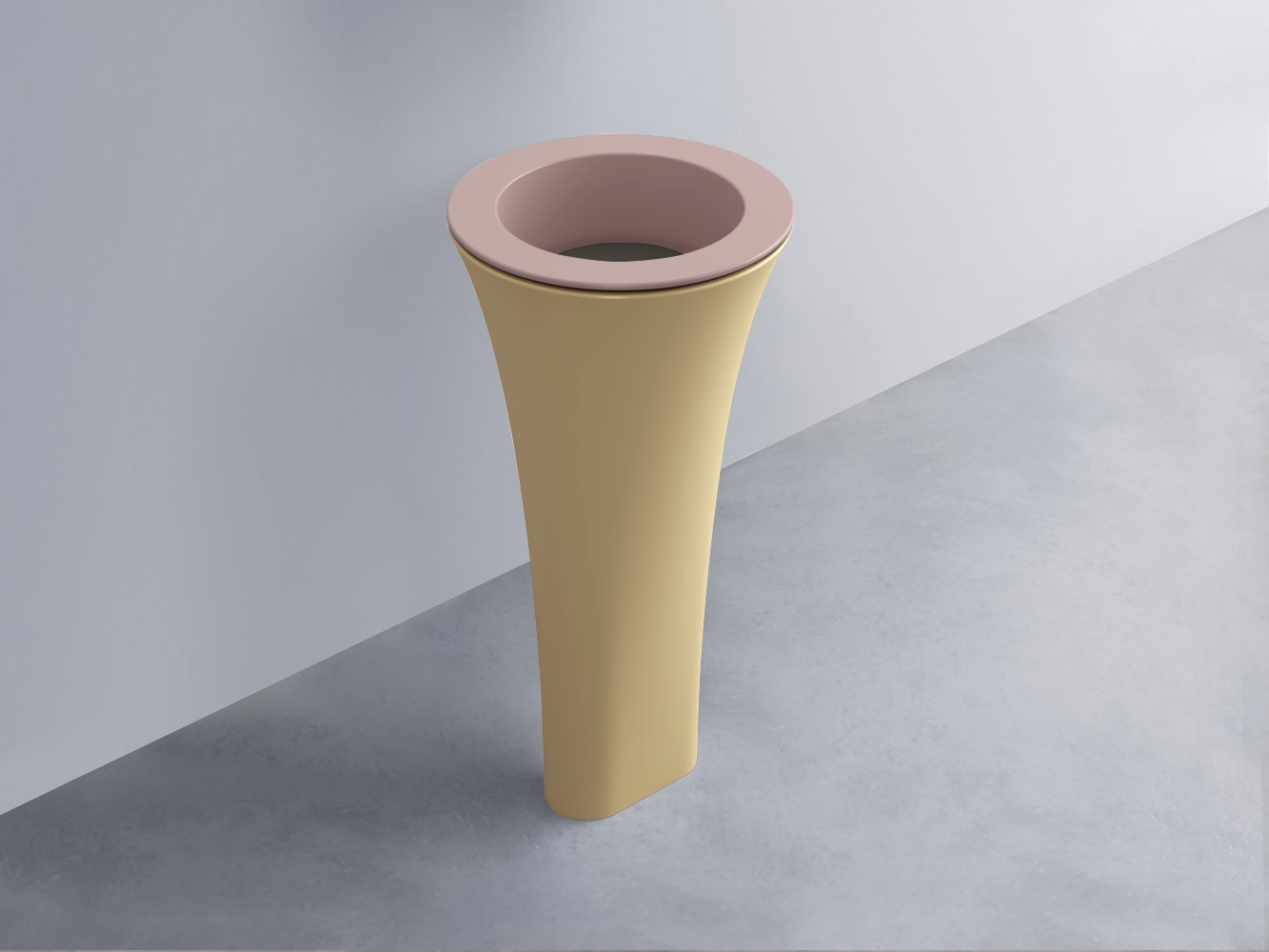 AMLA45-CP+AMPILT-FN+AMCOLT-CN Раковина Amedeo Tondo отдельностоящая cielo Enjoy + Amedeo Ceramica Cielo