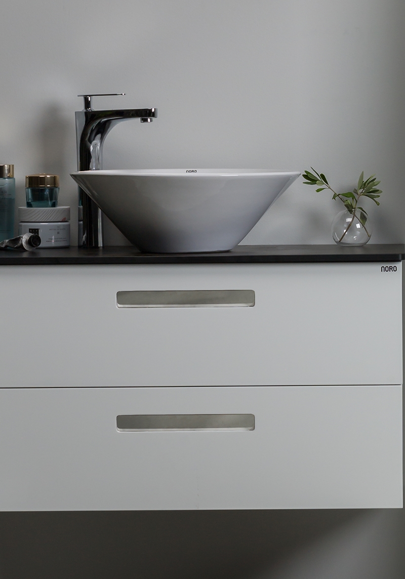 1255 Вставка Для Ручки Relounge 1000 Хром, 2 Упаковки Noro  Хром  - Вид №1