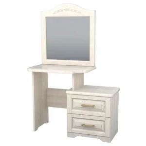 Трюмо с зеркалом и тумбой белый ясень "Эдем" DREAMLINE ЭДЕМ 176663 Белый