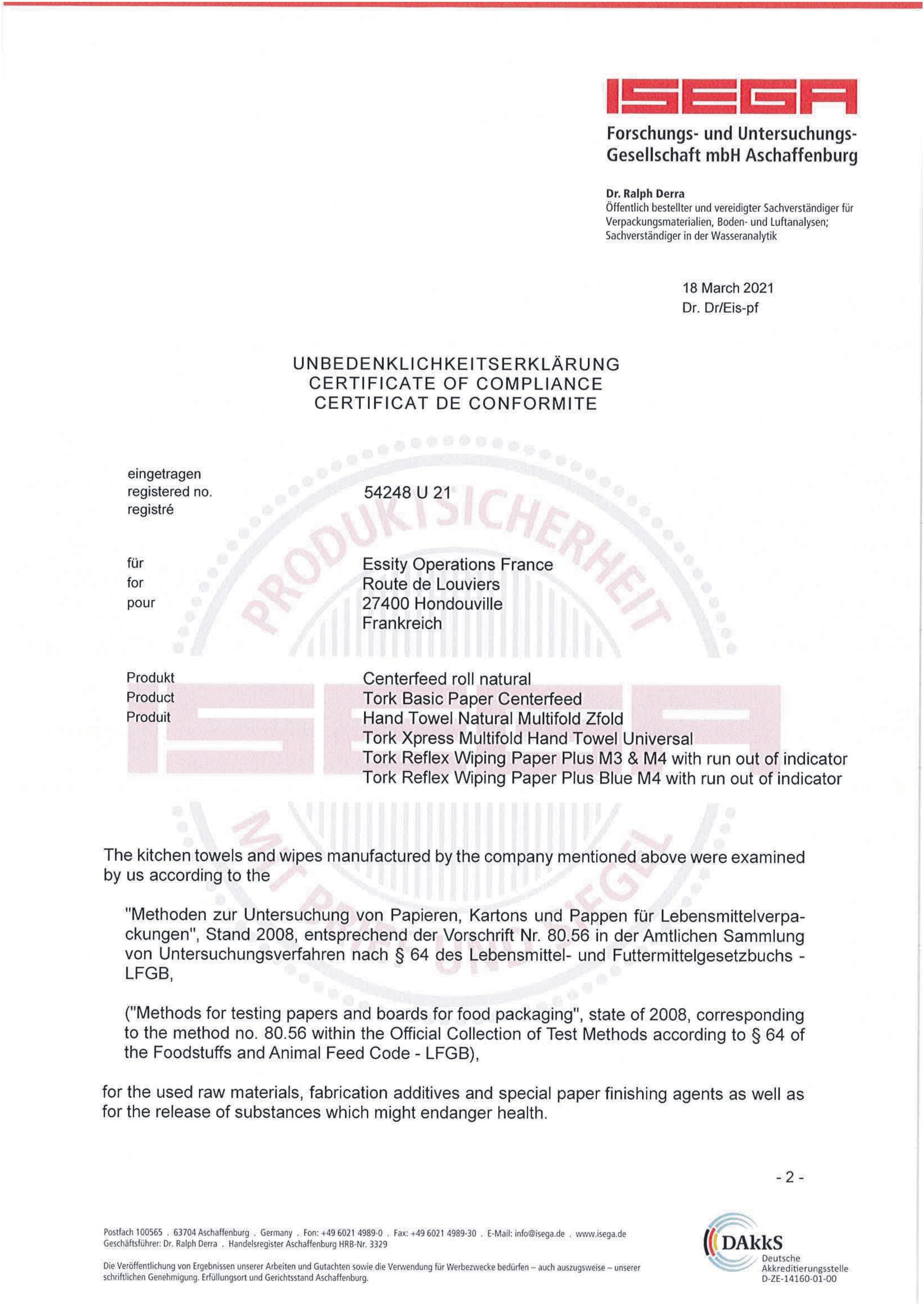 47347239 Стеклоочиститель Reflex™ для средних загрязнений Tork  - Вид №3