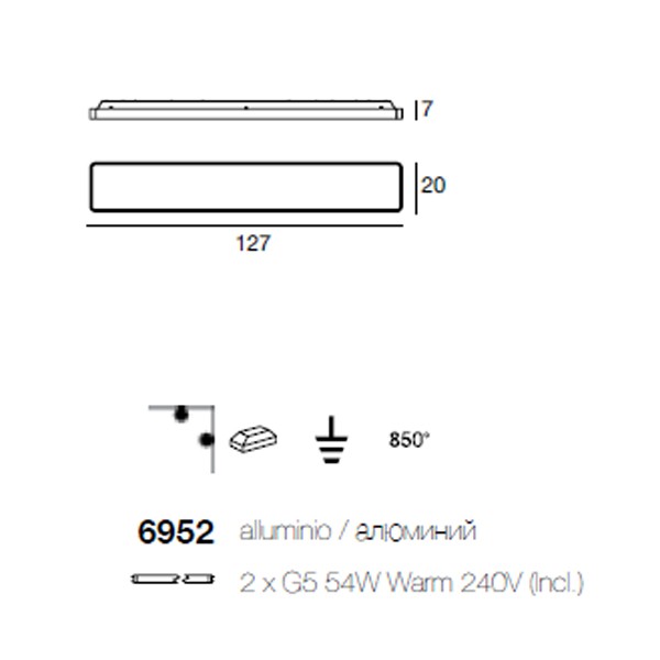 Linea Light 6952 Al-book универсальный 86301 - Вид №2