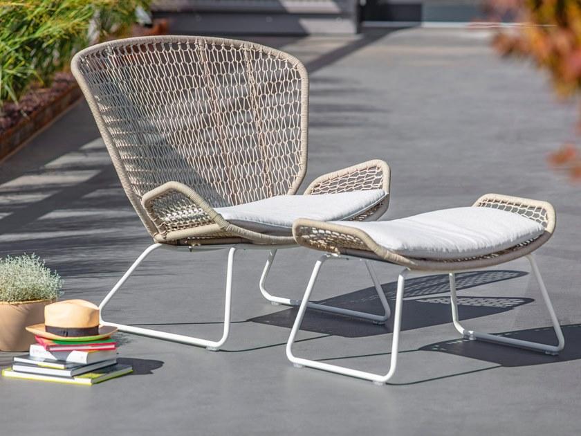 FISCHER MÖBEL Садовая подставка для ног Wing light 2724 - Вид №2