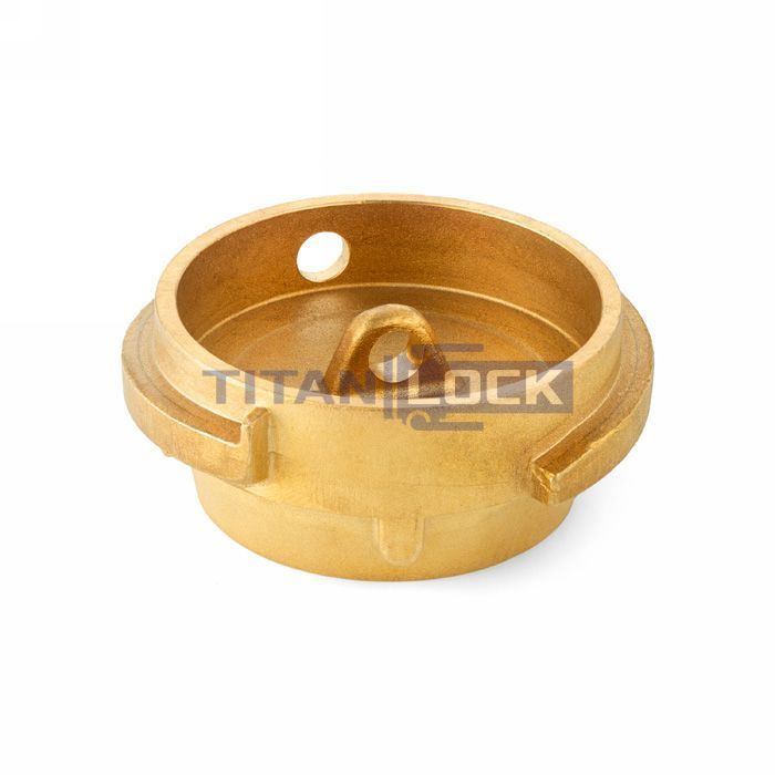 Соединение TankWagen, заглушка для муфты, латунь TLVB50BR TITAN LOCK 