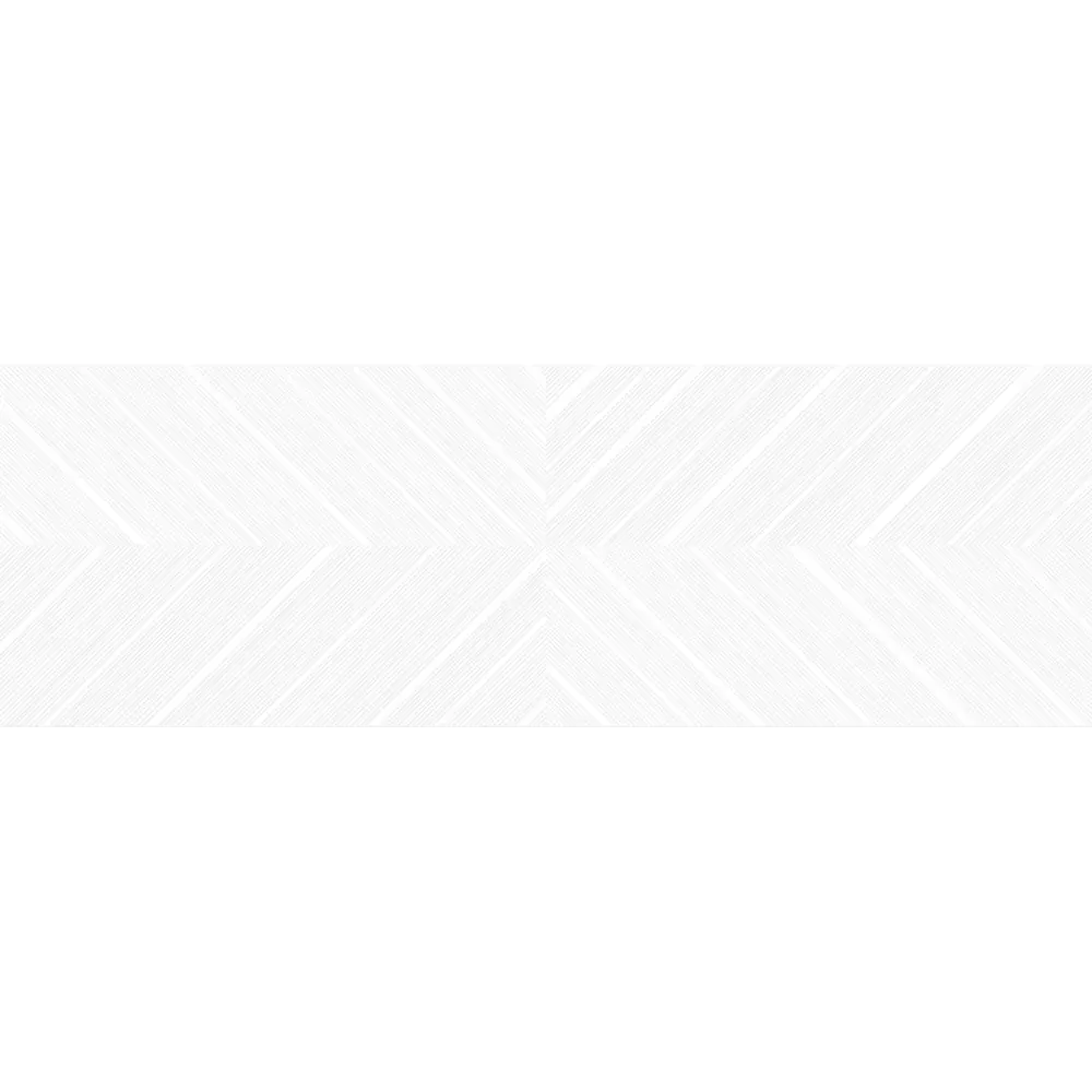 Плитка настенная Мелум 25х75 см цвет белый Santreyd STLM-2042088 - Вид №1