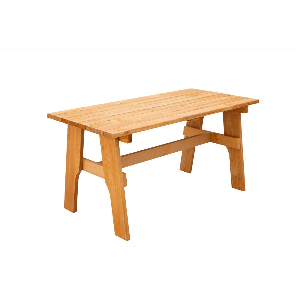 Стол садовый «Бьорн», 74х70х148 см, цвет тик Santreyd STLM-2096550 - Вид №1