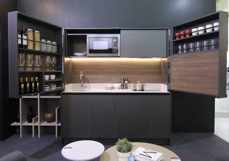 Мини-кухня Dizzconcept Pop-up kitchen Pia ARCH-00094846 - Вид №2