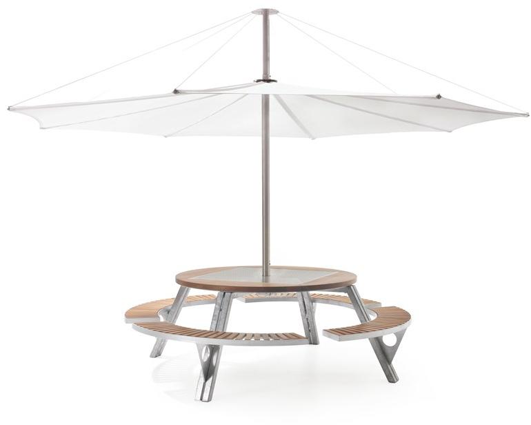 Extremis Стол для пикника со встроенными скамейками sun-id-1440690 - Вид №9