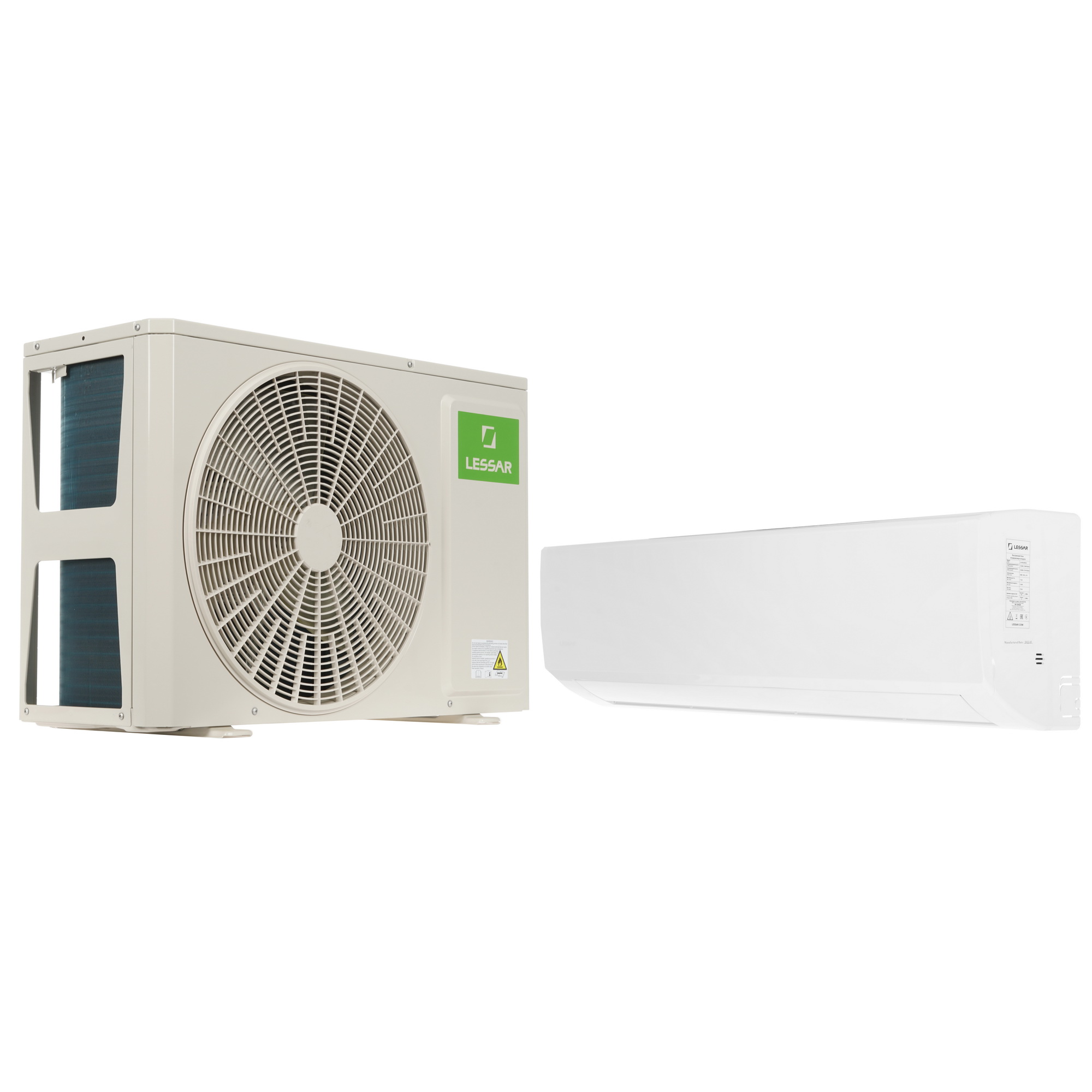 9986610 Кондиционер настенный сплит-система Lessar LS-HE24KDE2/LU-HE24KDE2 белый STDN-0115710