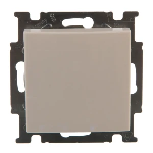 Выключатель встраиваемый ABB Basic 55 1 клавиша, цвет белый 13596288 STLM-2021087