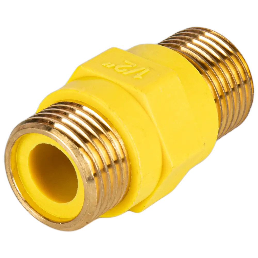 Диэлектрическая вставка для газа 1/2" НР мм пластик Santreyd STLM-2163305 - Вид №1