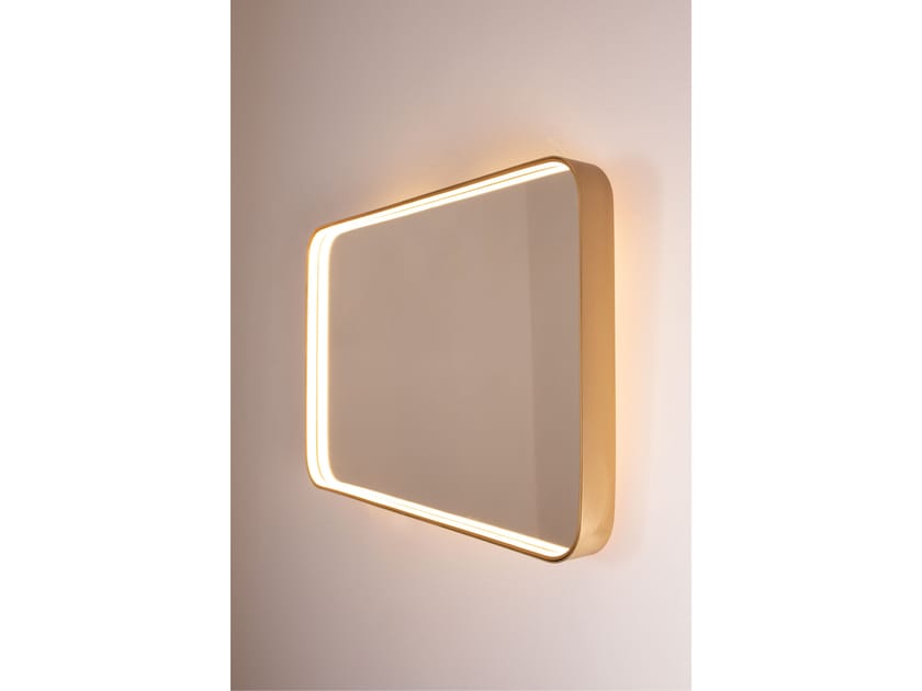 Прямоугольное зеркало со встроенным настенным освещением BRG ILLUMINAZIONE SATURNO ARCH-00087836