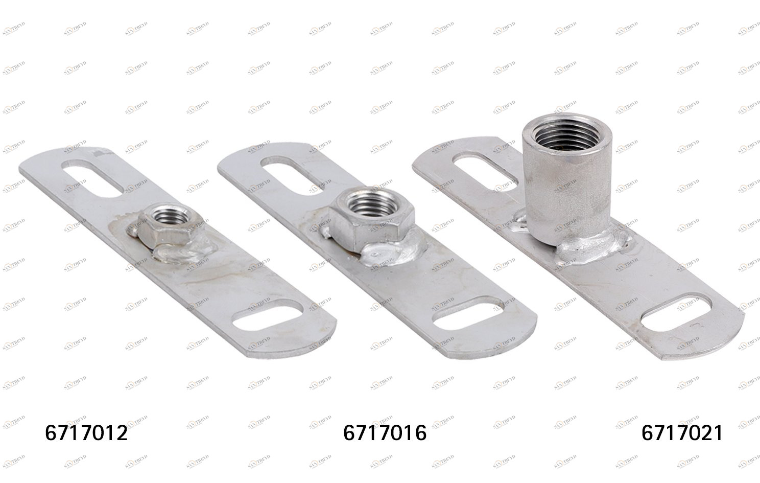 6717012 Монтажный элемент BIS Подпятники нерж., сварка в среде углекислого газа монтаж к стене или перекрытию WALRAVEN 