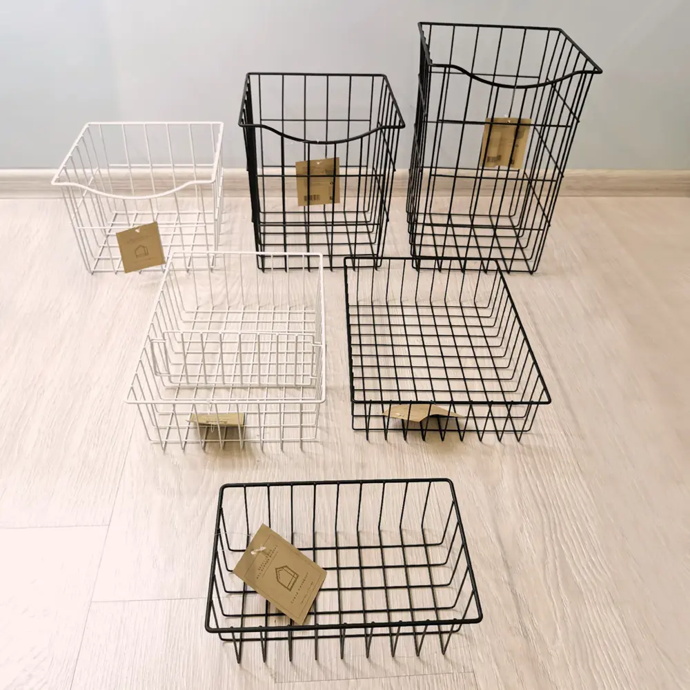 Корзина для белья 25x25x40 см цвет чёрный Santreyd Ferro STLM-2081698 - Вид №3