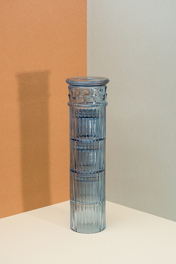 Набор стеклянных бокалов Hestia голубой, 4 шт Doiy DYHESGLBL - Вид №3