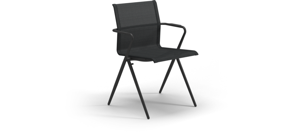 Ryder Stacking Dining Chair with Arms  Gloster Обеденный стул Ryder 