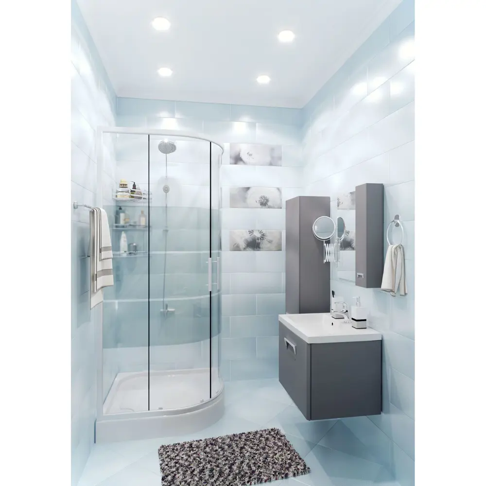 Пенал «Бостон» 35 см цвет латте Santreyd STLM-2177700 - Вид №1