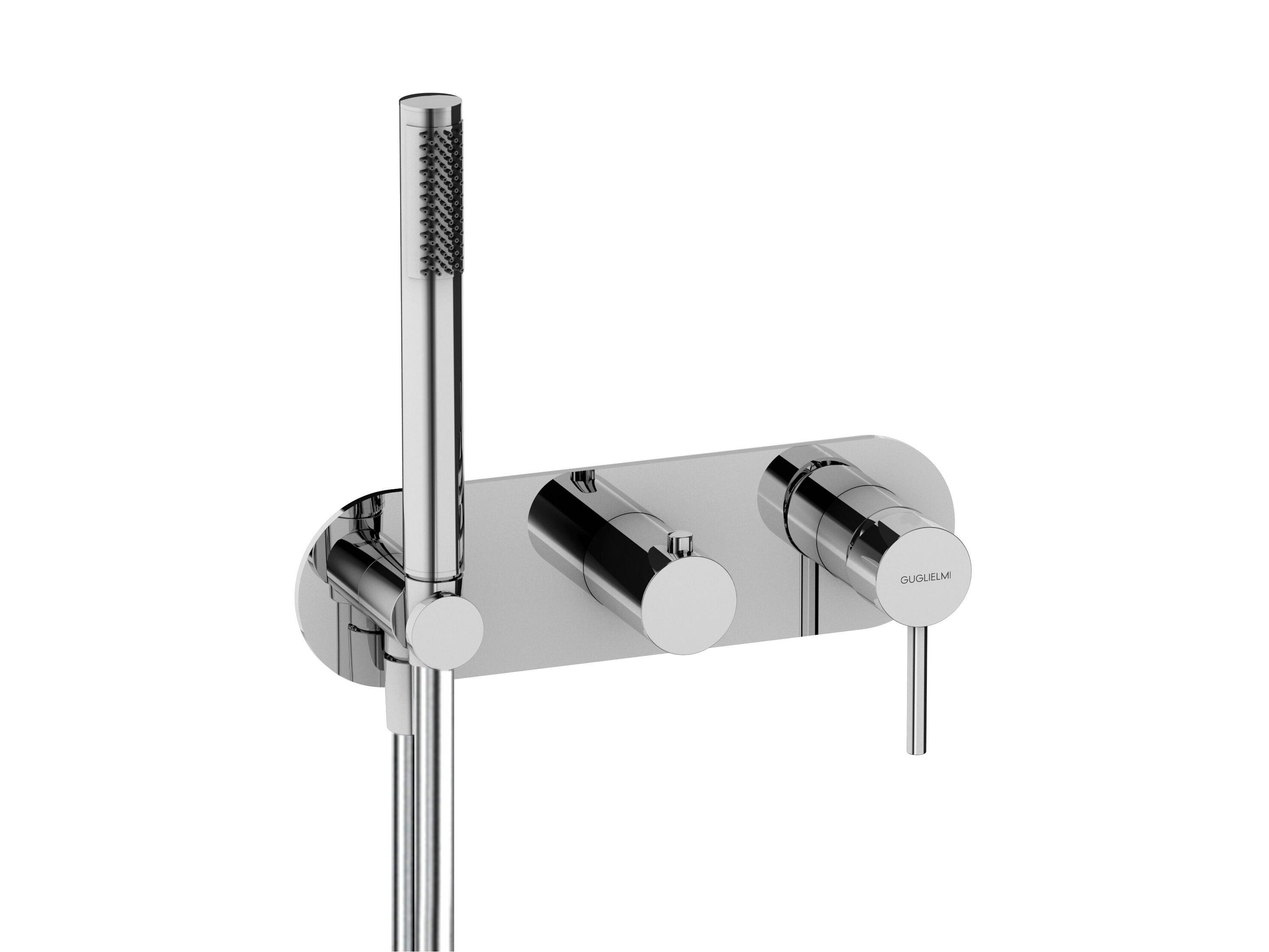 Однорычажный смеситель для душа с ручным душем GUGLIELMI RUBINETTERIE Sprint ARCH-00079008 - Вид №1