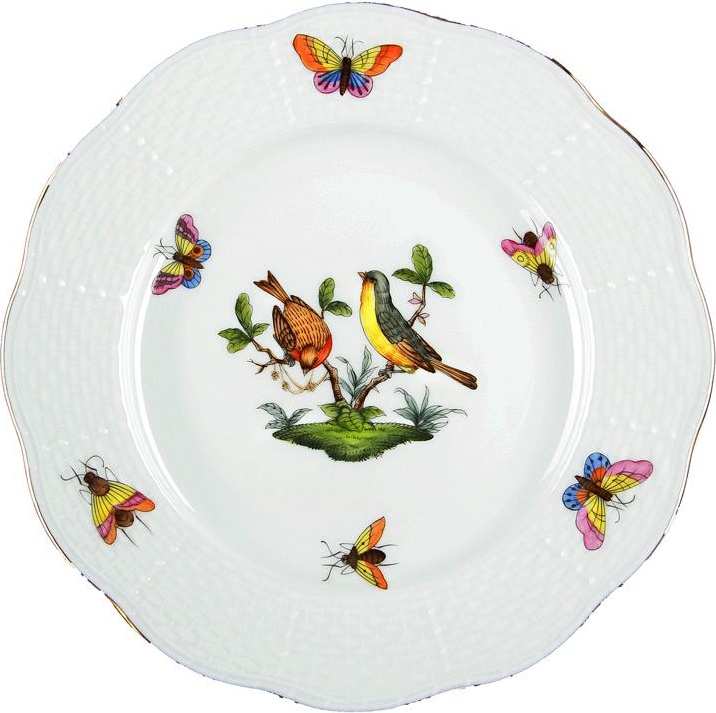 53473 Herend Тарелка обеденная 25,5см "Ротшильд" Фарфор 