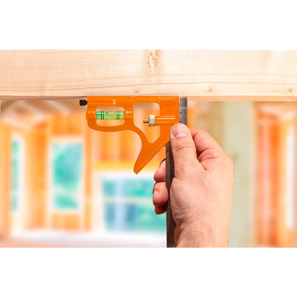 Линейка металлическая с уровнем Neo, 300 мм Santreyd STLM-2147935 - Вид №5