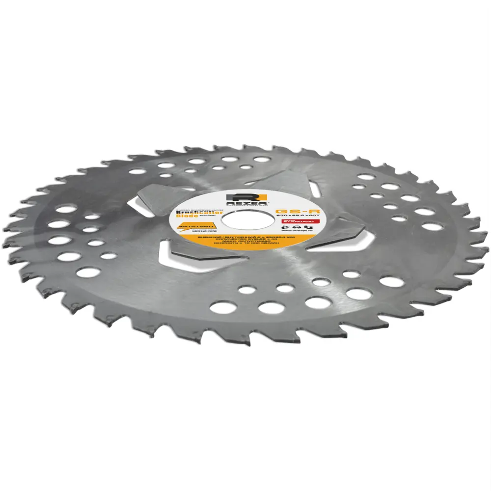 Диск для кустореза Rezer GS-R 230x25.4x1.3x40T Anti-Twist 40 зубьев Santreyd STLM-2188665 - Вид №1
