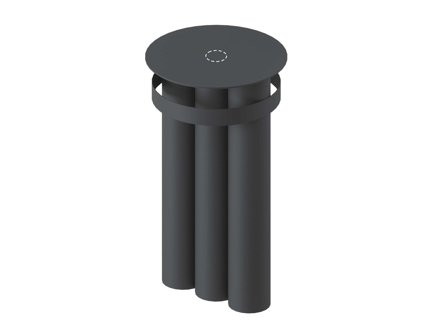 Колонка для умывальника ArtCeram CHURCH ARCH-00138631 - Вид №4