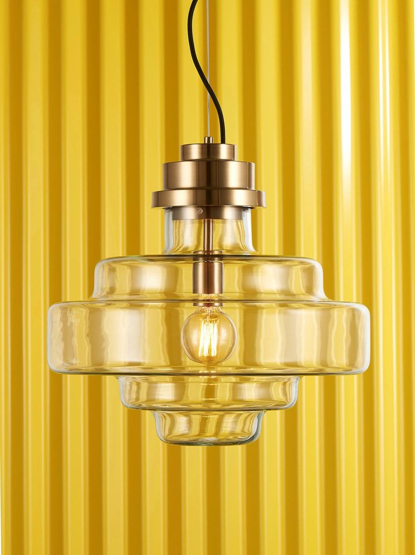 KAISHI Подвесной светильник из стекла Art Ks2450s - Вид №1