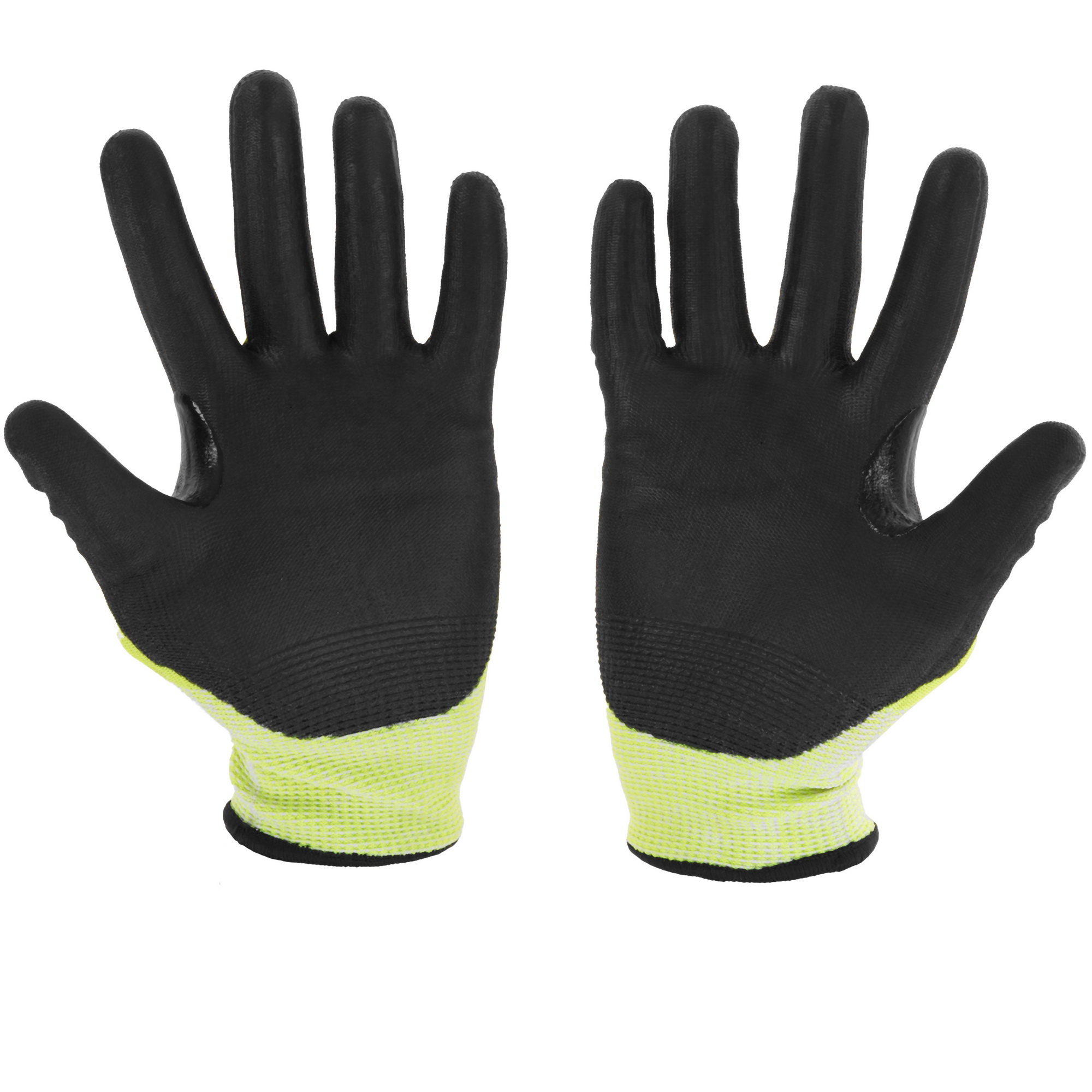 Перчатки трикотажные Milwaukee Hi-Vis Cut level 3/C 7/S 5478064 STDN-0100503 - Вид №1